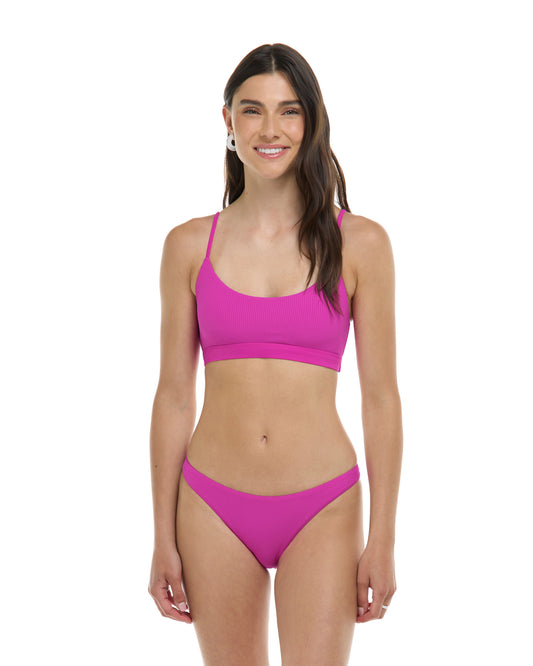Ibiza Aro Fushia top