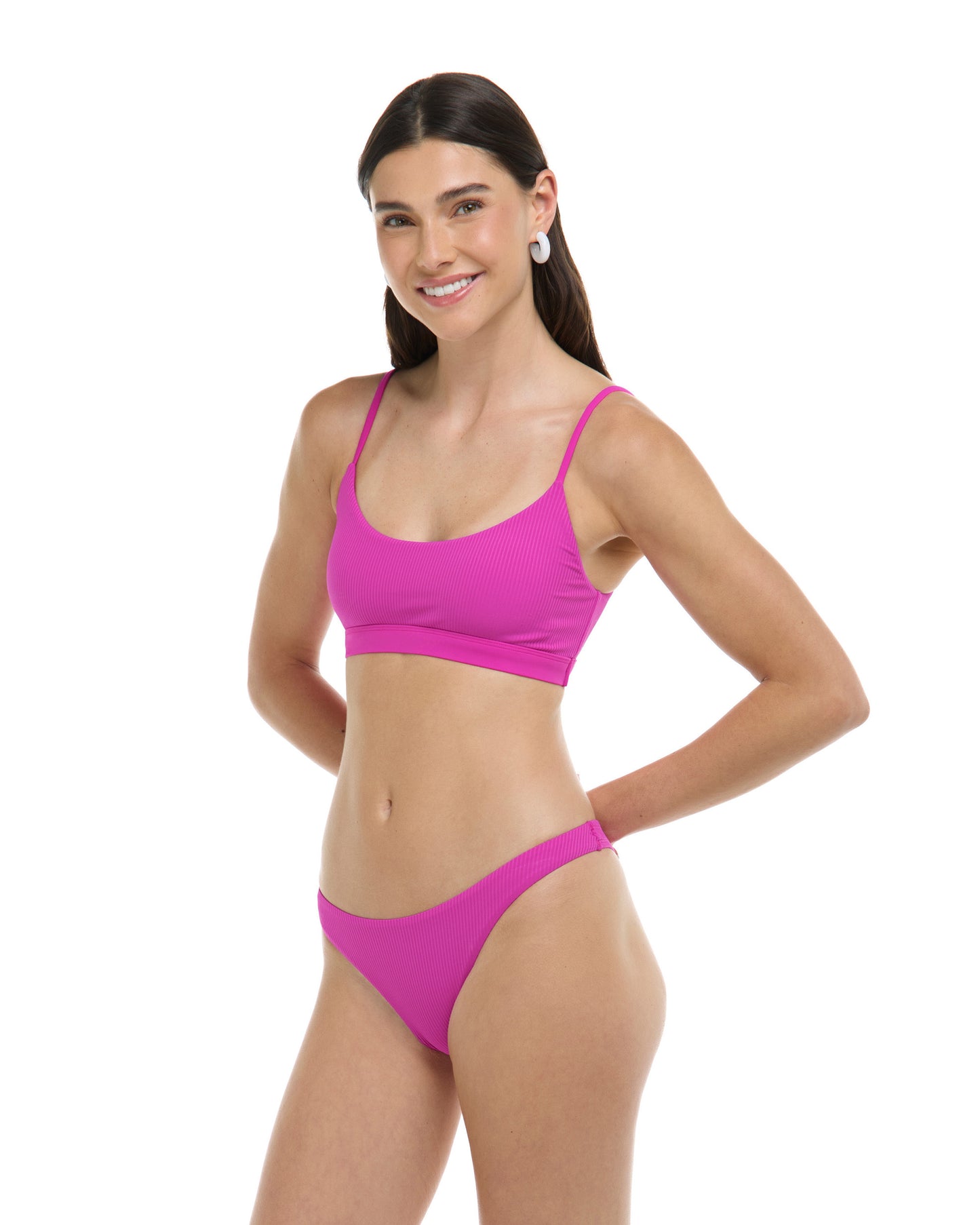 Ibiza Aro Fushia top
